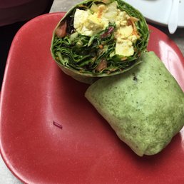Curry Tofu Wrap