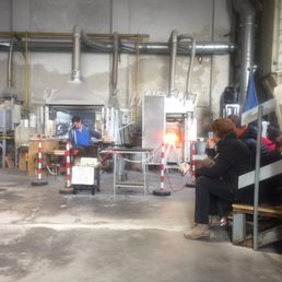 Glassblowing demonstration