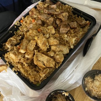 El Barbabachi - Chicken and steak with double rice - Japanese Near Me - Baldwin Park, California