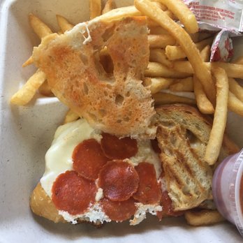 Happy Chicken Bakery - Caprese flat bread nut free pesto , house made mozzarella, heirloom tomatoes and basil drizzle - Desserts Near Me - Chestertown, Maryland