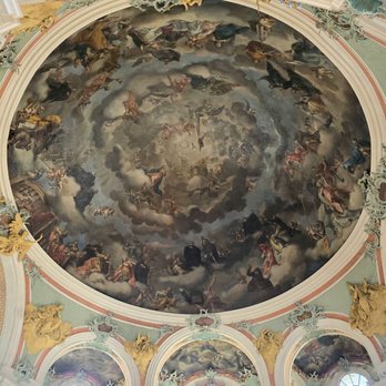 Stiftskirche St. Gallen - Ceiling art in the cathedral - Landmarks & Historical Buildings Near Me - St. Gallen, SG