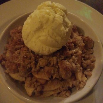 OneSpeed - Apple Crisp toasty warm from the oven with Vanilla Bean Ice Cream. The aroma is amazing! - Italian Near Me - Sacramento, California OneSpeed - Apple Crisp toasty warm from the oven with Vanilla Bean Ice Cream. The aroma is amazing! - Italian Near Me - Sacramento, California