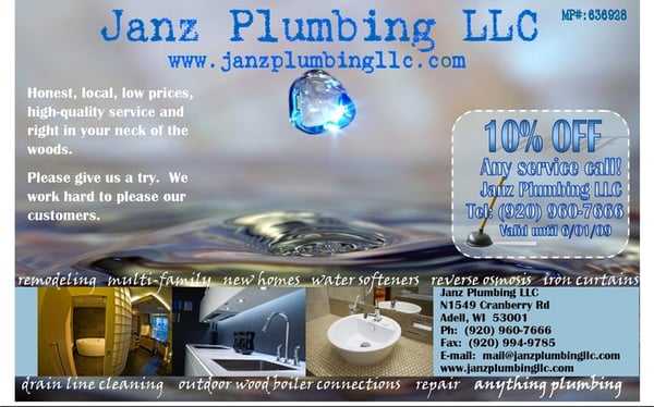 Janz Plumbing Logo
