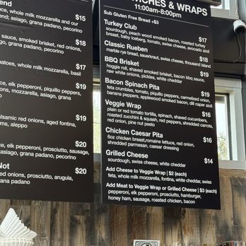 The Bird's Nest - Coffee and menu - Pizza Near Me - Estes Park, Colorado