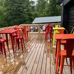 Firehawk Brewpub - Back deck