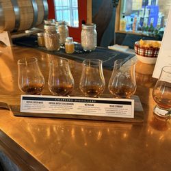 Chapline Distillery - Whiskey flight