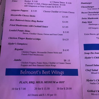 Slyder's Tavern - menu 3 - Bars Near Me - Dayton, Ohio Slyder's Tavern - menu 3 - Bars Near Me - Dayton, Ohio