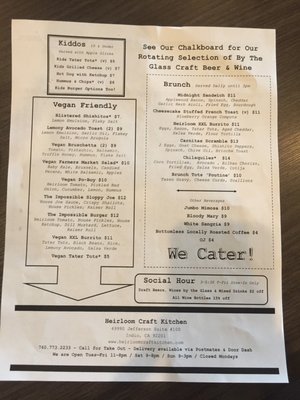 Menu photo 7 Heirloom Craft Kitchen Indio, CA Menu photo 7 Heirloom Craft Kitchen Indio, CA
