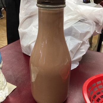 Hoover's Restaurant - Glass bottle of chocolate milk - Ice Cream & Frozen Yogurt Near Me - Sanborn, New York Hoover's Restaurant - Glass bottle of chocolate milk - Ice Cream & Frozen Yogurt Near Me - Sanborn, New York