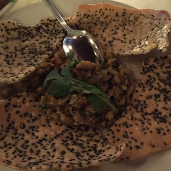 Le Colonial - Monk fish appetizer, a twist on the traditional clam and coriander dish? - Vietnamese Near Me - Chicago, Illinois
