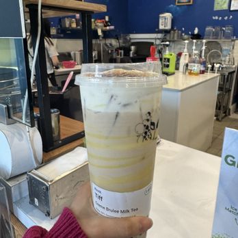 BB Tea - Creme Brulee Milk Tea - Bubble Tea Near Me - San Francisco, California BB Tea - Creme Brulee Milk Tea - Bubble Tea Near Me - San Francisco, California