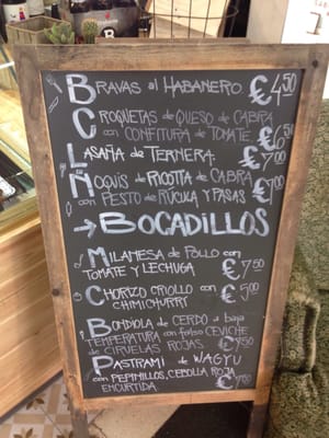 Menu photo 2 Graciana Madrid, M Menu photo 2 Graciana Madrid, M