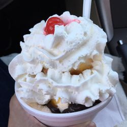 Here's the Scoop - Sundaes with real whipped cream