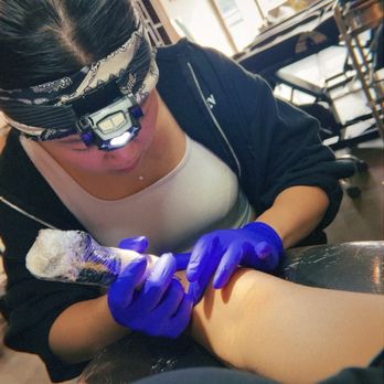 Patch Tattoo Therapy - Jas doing her thang! - Tattoo Near Me - Tarzana, California Patch Tattoo Therapy - Jas doing her thang! - Tattoo Near Me - Tarzana, California