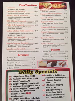 Menu photo 8 Jonuzi's Pizza Denton, TX Menu photo 8 Jonuzi's Pizza Denton, TX