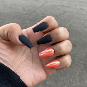 Rainbow Nails - Ivy is the best!!! She never disappoints me - Nail Salons Near Me - Inglewood, California