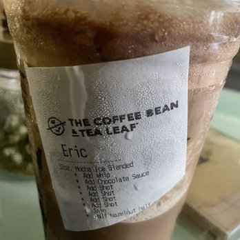 The Coffee Bean & Tea Leaf - Don't Tell me i didn't ask for whip. It's the first item under the drink. - Coffee & Tea Near Me - Santa Ana, California The Coffee Bean & Tea Leaf - Don't Tell me i didn't ask for whip. It's the first item under the drink. - Coffee & Tea Near Me - Santa Ana, California
