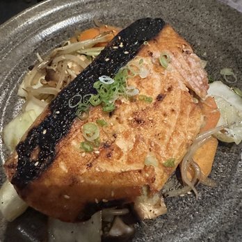 Ozakaya - Salmon Teriyaki - sauce on side - Izakaya Near Me - Brooklyn, New York