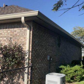 The Better Gutter - New 6" seamless gutter Brownsburg, IN - Gutter Services Near Me