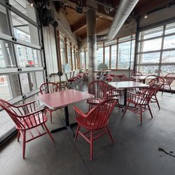 Anthony’s Fish Bar - This is all the indoor seating- get outside if you can!
