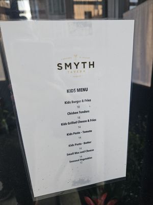 Menu photo 1 Smyth Tavern New York, NY