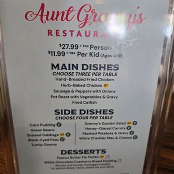 Aunt Granny's Restaurant - Buffets Near Me - Pigeon Forge, Tennessee