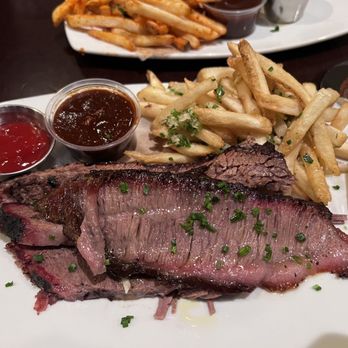 HopSaint Brewing - Smoked Brisket Plate with garlic fries is a must try! - New American Near Me - Torrance, California