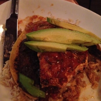 Carver Brewing Co. - NASTY SALMON TOSTADA (with imposter sauce) - New American Near Me - Durango, Colorado