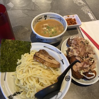 Menya Muso - Original tsukemen Takoyaki (8 pc) - Ramen Near Me - Seattle, Washington Menya Muso - Original tsukemen Takoyaki (8 pc) - Ramen Near Me - Seattle, Washington