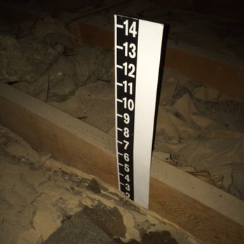 Millers Inc. - Very little insulation in an attic.  Does your attic look like this?! - Insulation Installation Near Me - Albuquerque, New Mexico