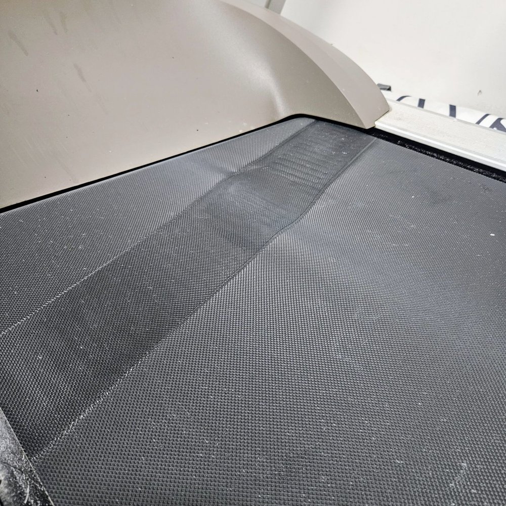 You can see the bubbling along the seam in the center