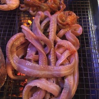Jae Bu Do - Hagfish... :/ didnt like them...especially the white boney cartilage that comes out.. - Korean Near Me - Los Angeles, California Jae Bu Do - Hagfish... :/ didnt like them...especially the white boney cartilage that comes out.. - Korean Near Me - Los Angeles, California
