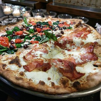 Graziella's - December 23 2017; Half veggies and half speck burrata 16" pizza ($25). - Italian Near Me - Brooklyn, New York Graziella's - December 23 2017; Half veggies and half speck burrata 16" pizza ($25). - Italian Near Me - Brooklyn, New York