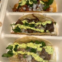 Latin Fuego - Pork Tacos Chorizo Tacos Beef Tacos