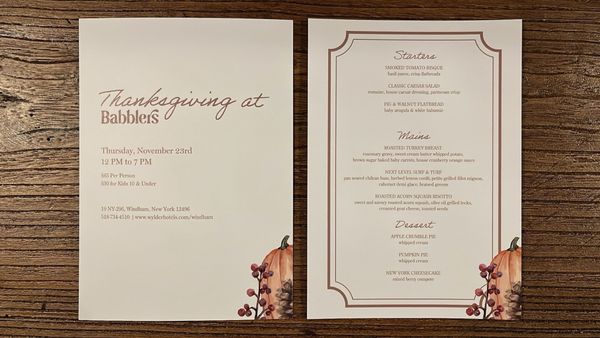 ​Babblers Restaurant & Bar by null