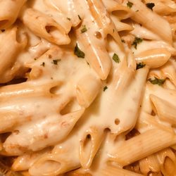 Tony’s Famous Pizzeria II - Baked ziti (no meat). Also offered with meat :)