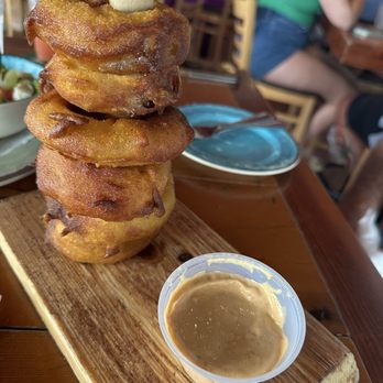 Bimini Bait Shack - Onion stack - Seafood Near Me - Fort Myers, Florida Bimini Bait Shack - Onion stack - Seafood Near Me - Fort Myers, Florida