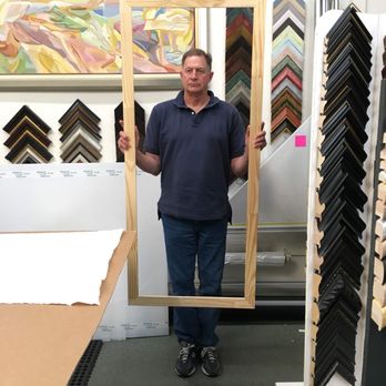 The Frame Up - Preparing stretcher bar for stretching a canvas painting - Framing Near Me - Santa Rosa, California