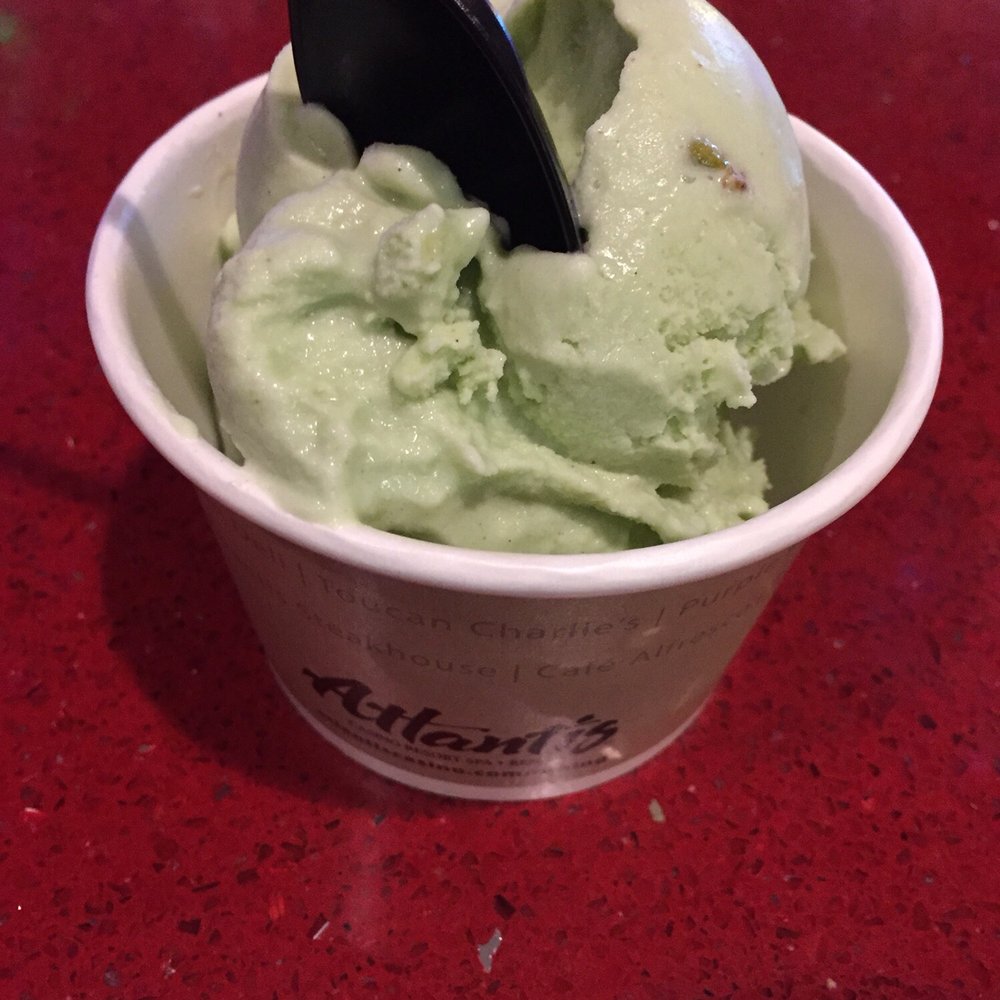 Pistachio gelato