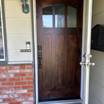 Dan's Doors - This is the new door after installation. - Door Sales/Installation Near Me Dan's Doors - This is the new door after installation. - Door Sales/Installation Near Me