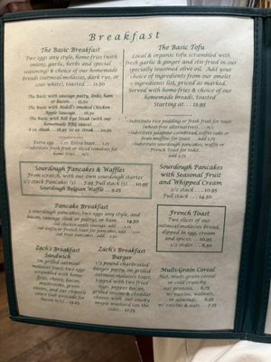 Menu photo 8 Zachary's Restaurant Santa Cruz, CA Menu photo 8 Zachary's Restaurant Santa Cruz, CA