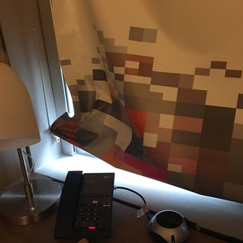 Aloft by Marriott Lexington - The shade was broken when we got here and we had to climb on the desk to close it so people walking by couldn't see in our room. - Hotels Near Me - Lexington, Massachusetts