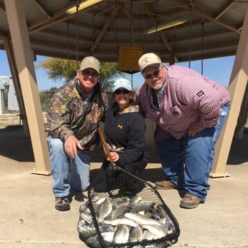 Farwest Guide Service - Limited out on White Bass
Bonus was a nice striker and Black bass. Great time w/ Raul. We will definitely be back. He knows what he's doing - Fishing Near Me - Del Rio, Texas Farwest Guide Service - Limited out on White Bass
Bonus was a nice striker and Black bass. Great time w/ Raul. We will definitely be back. He knows what he's doing - Fishing Near Me - Del Rio, Texas