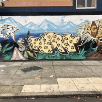 African Caribbean mural - Middle of mural - Public Art Near Me - Oakland, California African Caribbean mural - Middle of mural - Public Art Near Me - Oakland, California