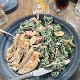 Kale salad w/ chicken Kale salad w/ chicken