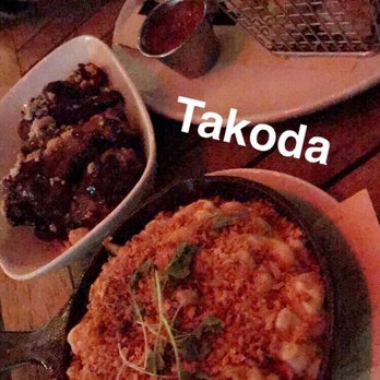 Takoda - Pb&j wings, mac and cheese with bacon and tots - American Near Me - Washington, DC, District of Columbia