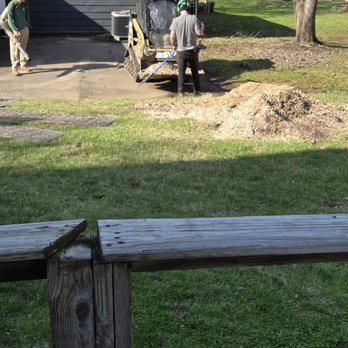 Richey Tree Service - Before woodcchips were cleaned up - Tree Services Near Me - Hamilton, Ohio Richey Tree Service - Before woodcchips were cleaned up - Tree Services Near Me - Hamilton, Ohio