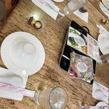 Hot Pot Heaven - Table settings - Vietnamese Near Me - Honolulu, Hawaii