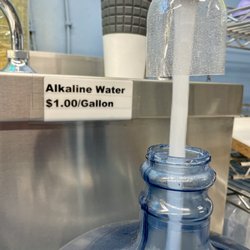 Aqua Delight - $1/g for Alkaline water. Score!