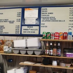 Mama's Phried and Phillys - Menu.